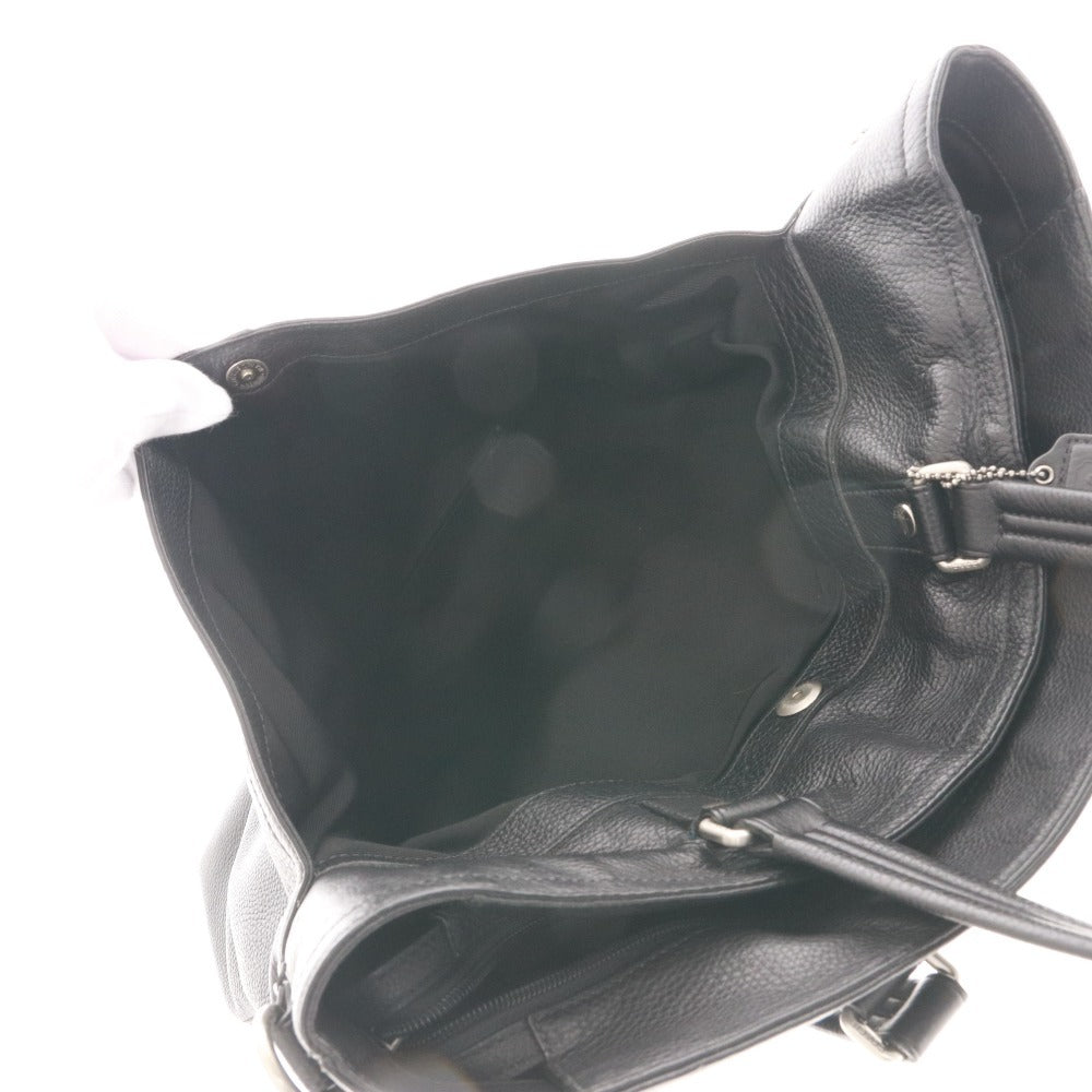 ■ コーチ ショルダーバッグ トートバッグ 鞄 ビジネス ロゴ メンズ ブラック 袋付き