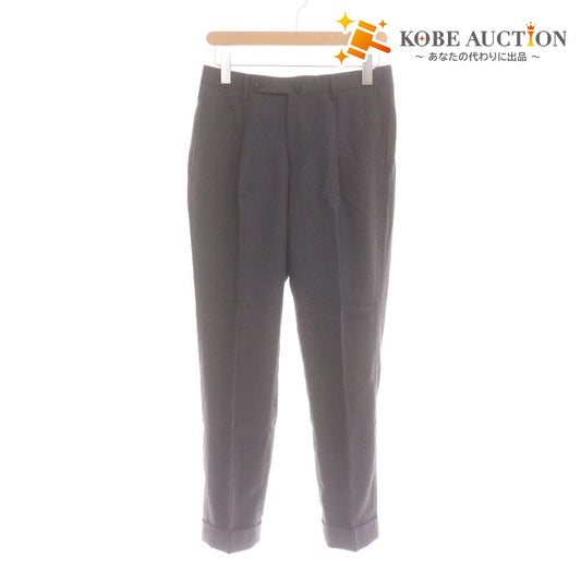 Brilla Per Il Gusto REDA Saxony One-Pleat Slacks, Made in Japan, Men's, Size 44 (S-M), Dark Gray, Unused