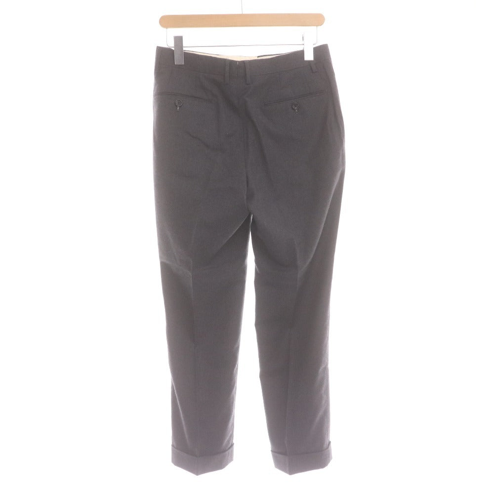 Brilla Per Il Gusto REDA Saxony One-Pleat Slacks, Made in Japan, Men's, Size 44 (S-M), Dark Gray, Unused