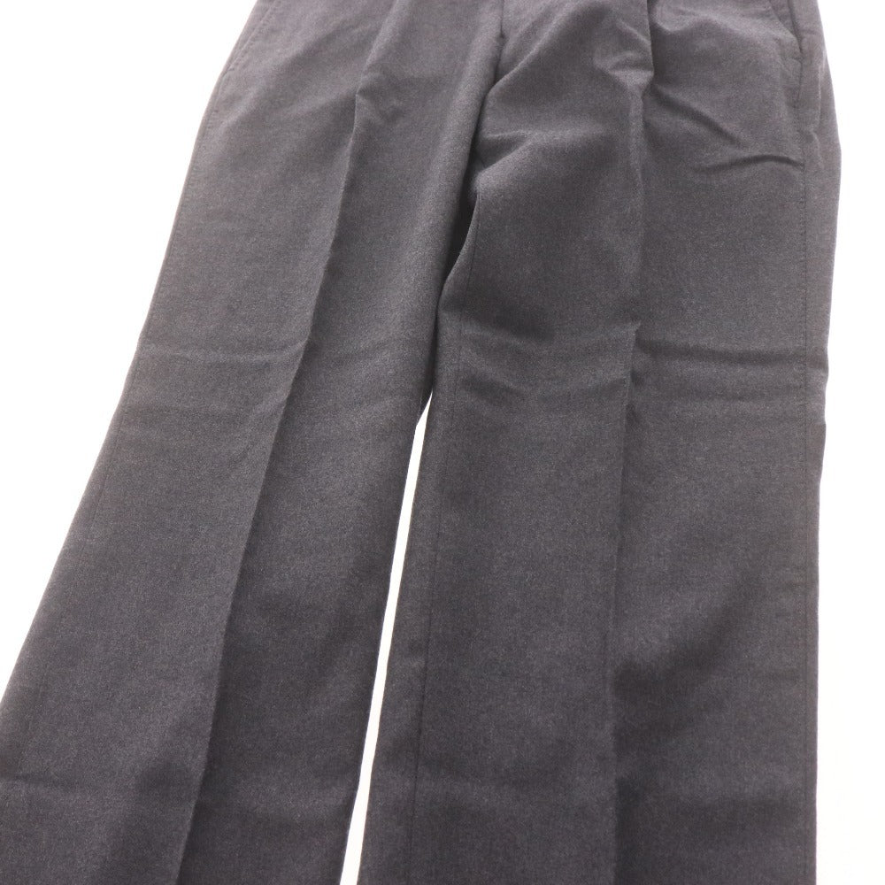 Brilla Per Il Gusto REDA Saxony One-Pleat Slacks, Made in Japan, Men's, Size 44 (S-M), Dark Gray, Unused