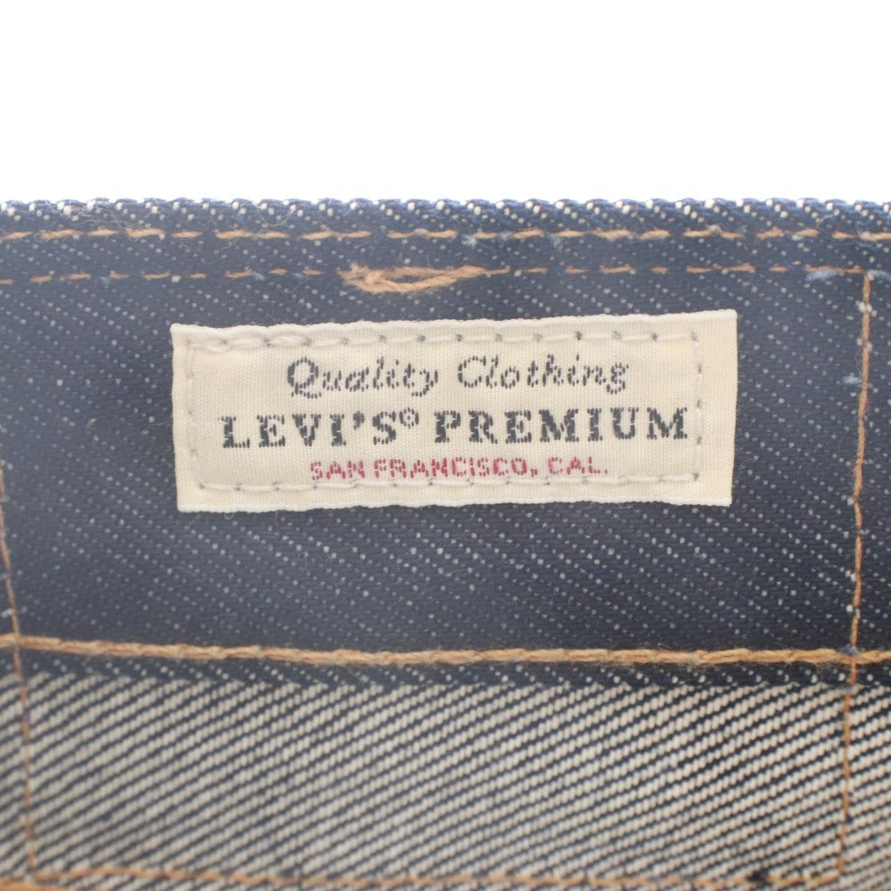 ■ Levi's リーバイス ジーンズ パンツ 505 ボトムス ファスナー ボタン ポケット アメリカ製 メンズ 28 ネイビー系 未使用