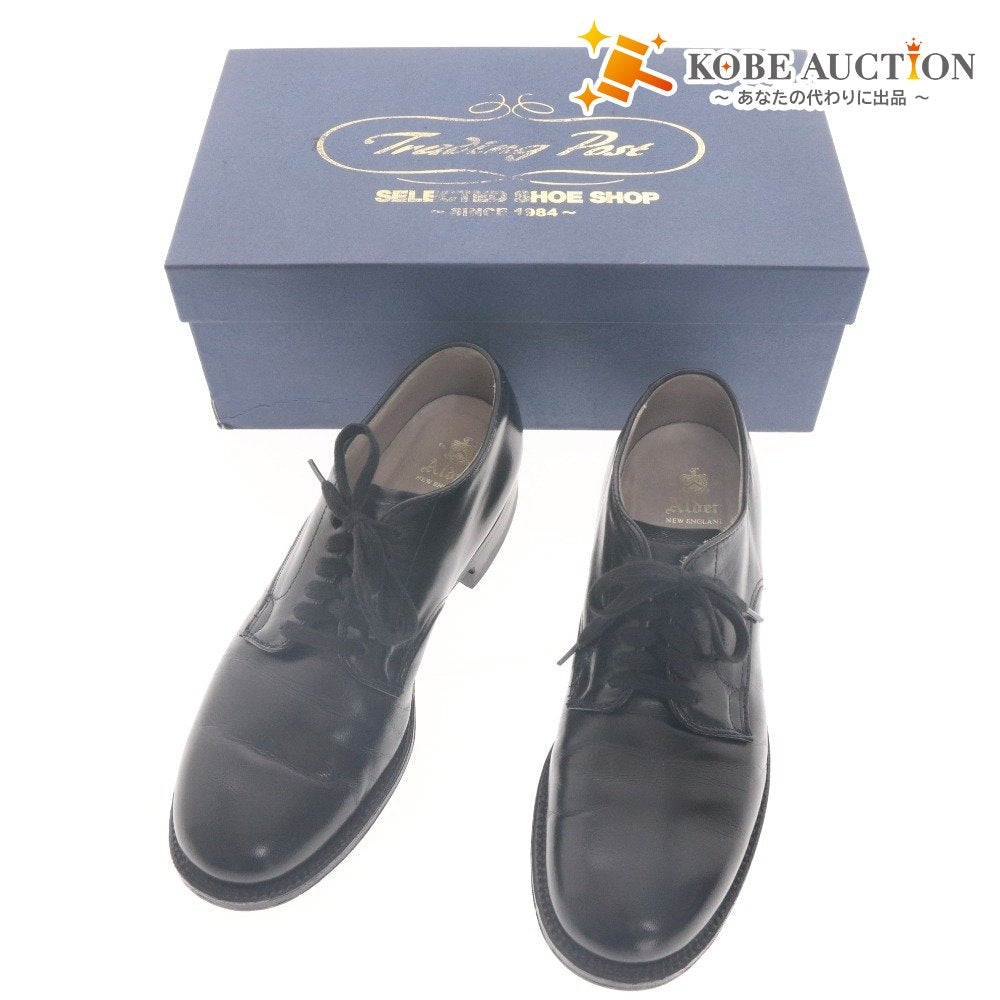 ■ Alden Shoes Derby Shoes 53719 Military Last Kidskin Lace Up Men's 6D (US 6D / 24.0cm equivalent) Black