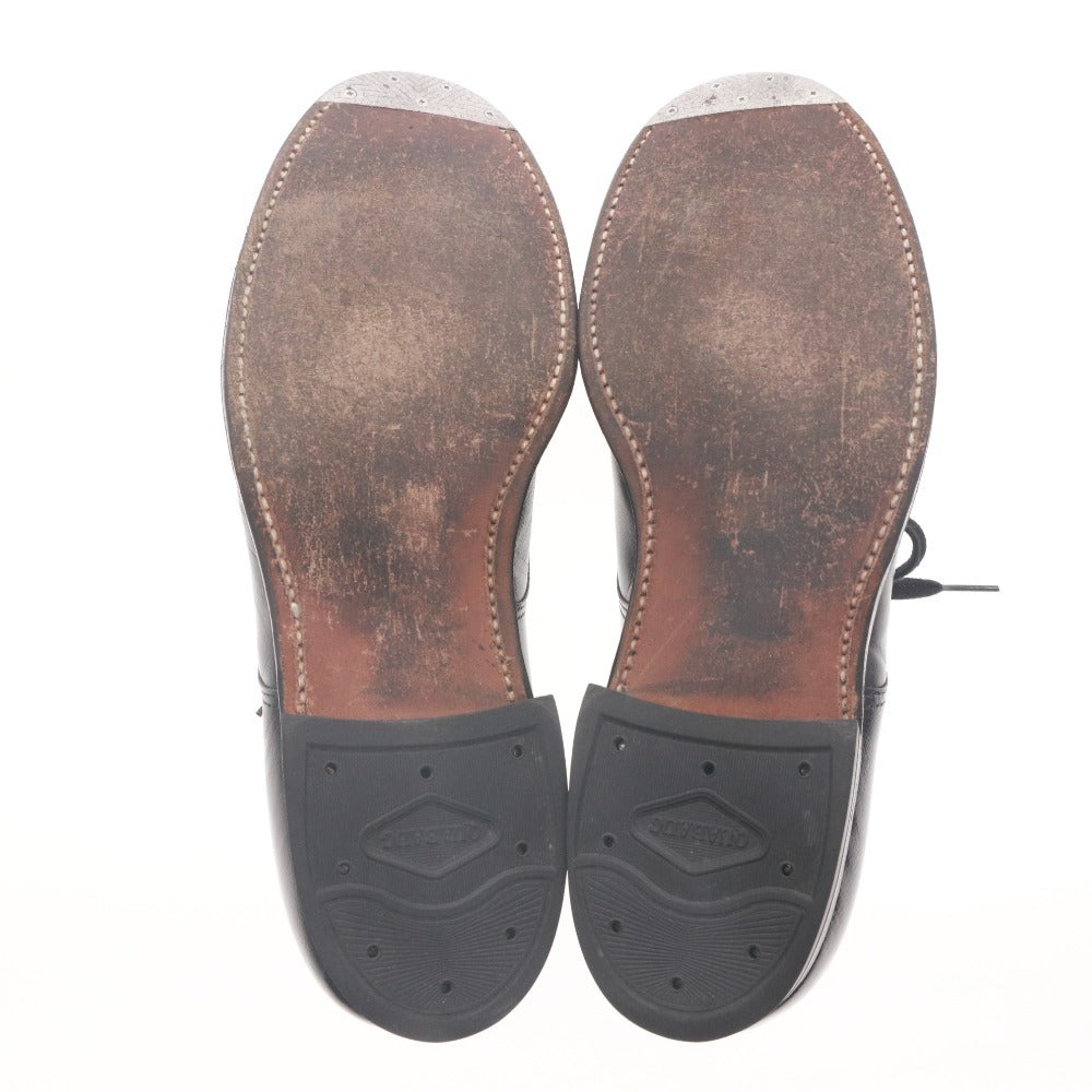 ■ Alden Shoes Derby Shoes 53719 Military Last Kidskin Lace Up Men's 6D (US 6D / 24.0cm equivalent) Black