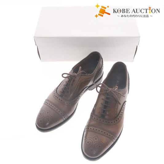 ■ Allen Edmonds アレンエドモンズ シューズ 靴 Strand ストランド 紐 メンズ 6D(24.0cm相当) xopper ブラウン系