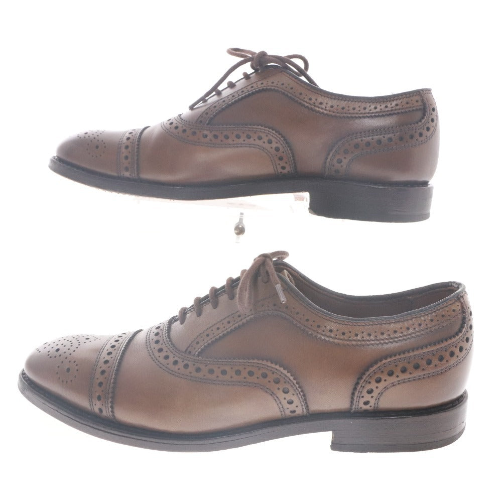 ■ Allen Edmonds アレンエドモンズ シューズ 靴 Strand ストランド 紐 メンズ 6D(24.0cm相当) xopper ブラウン系