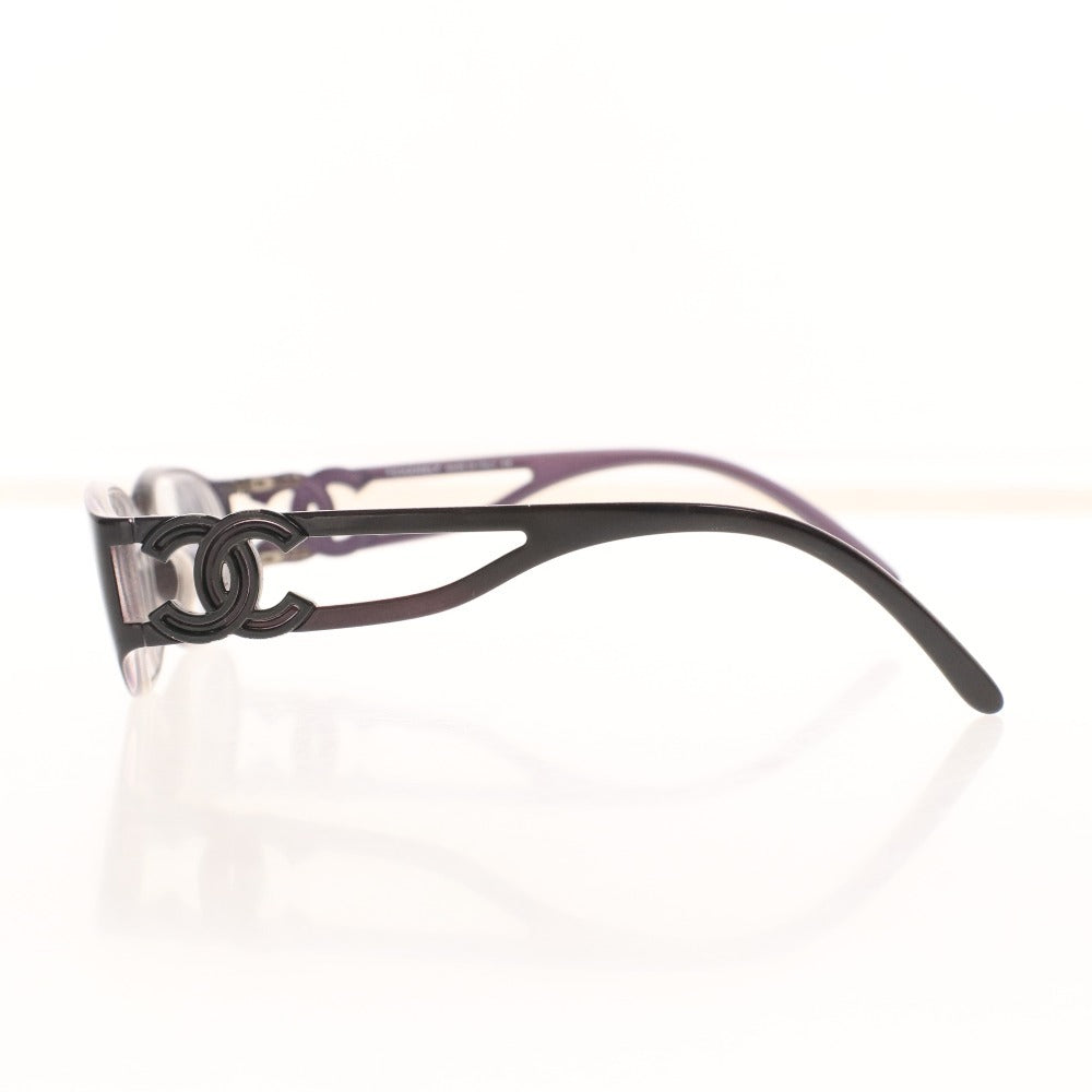 ■ Chanel Eyeglasses 1504 C971 Prescription Eyewear Coco Mark Women's 52□16 -135 Purple