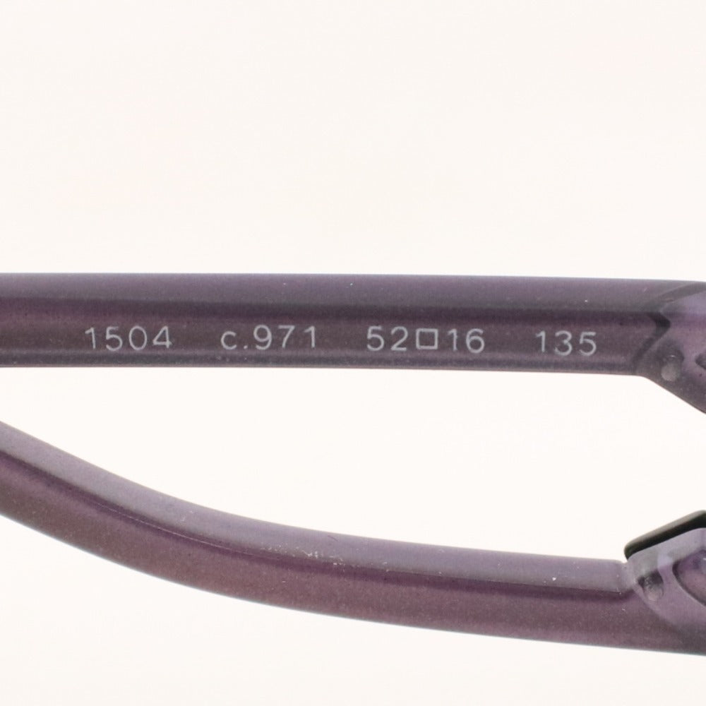 ■ Chanel Eyeglasses 1504 C971 Prescription Eyewear Coco Mark Women's 52□16 -135 Purple