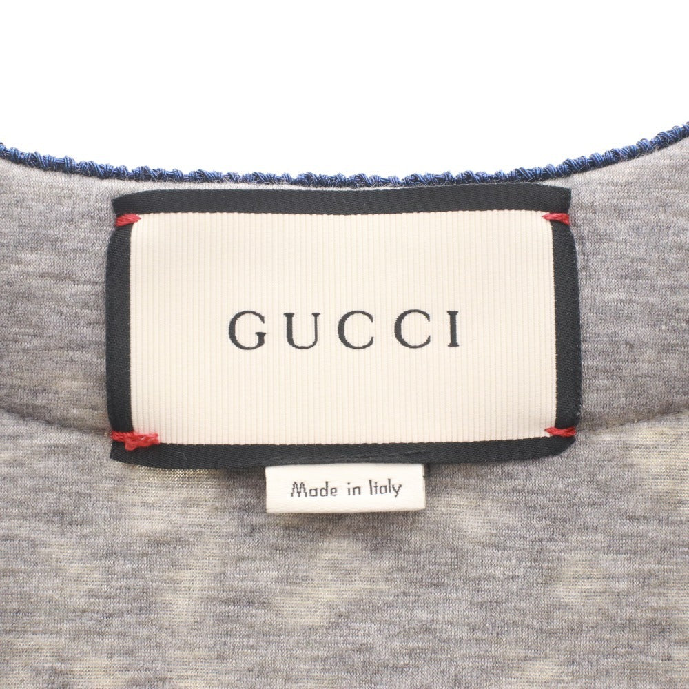 Gucci Long Sleeve Lace Jacket (457918) Women's XXS Black