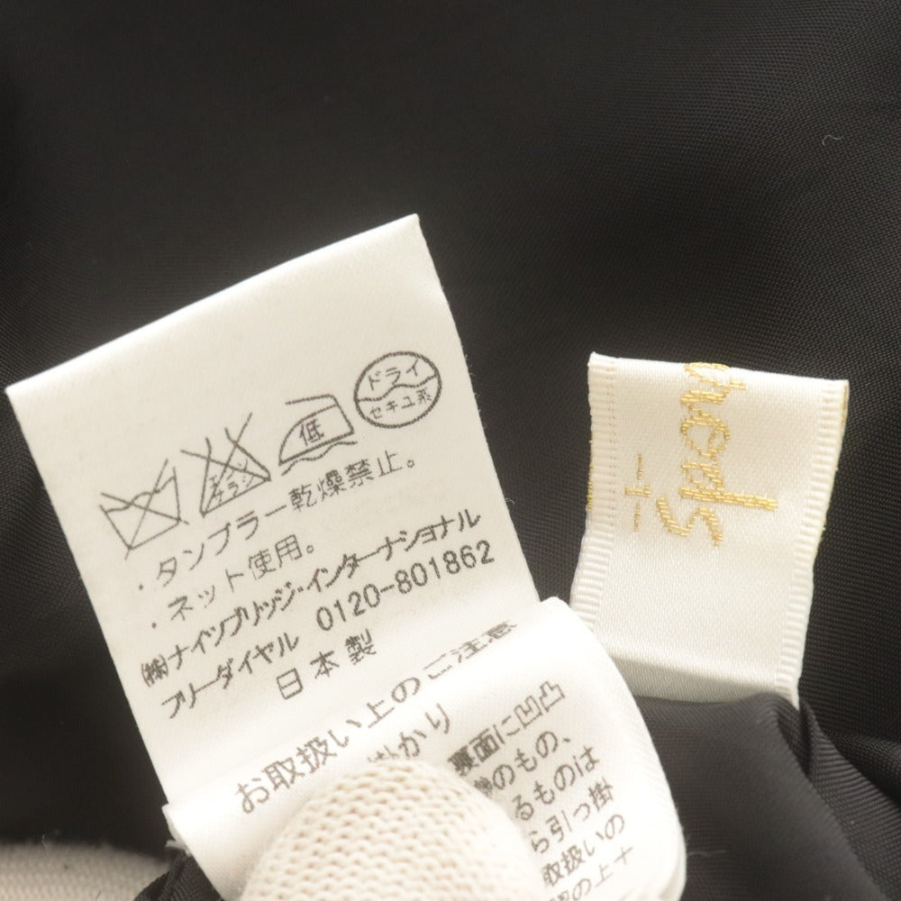 ■ Harrods ハロッズ ショート丈ジャケット ボレロ 台形スカート セットアップ フラワー オーガンジー レディース 1 ブラック