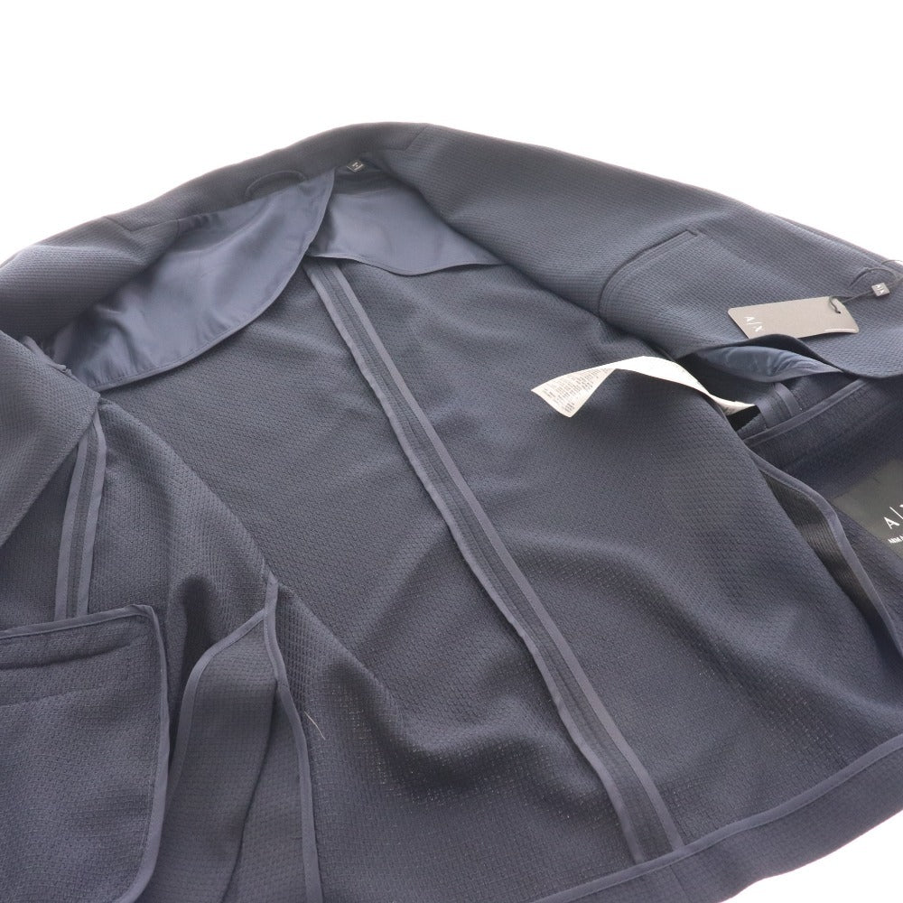 ■ Armani Exchange Tailored Jacket Blazer Suit Outerwear Men's 42 Navy With tags Unused