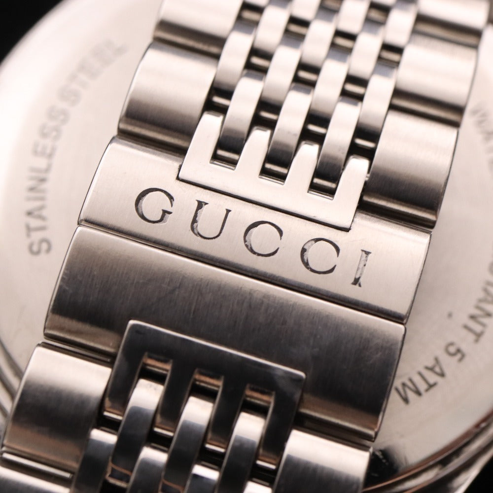 ■ Gucci Watch Gucci 126.4 G Timeless Quartz Men's Silver Dial Gold