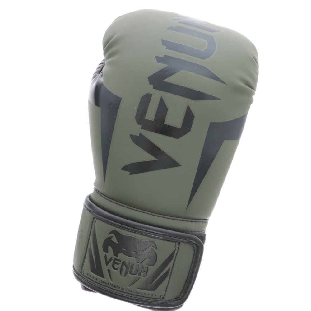 ■ Venum Boxing Gloves VENUM Martial Arts MMA 10oz Khaki Black Tags Included Unused