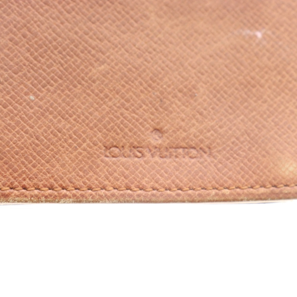 ■ ルイヴィトン 二つ折り 札入れ 長財布 モノグラム ポルトシェキエ カルトクレディ メンズ レディース ブラウン シリアル番号あり