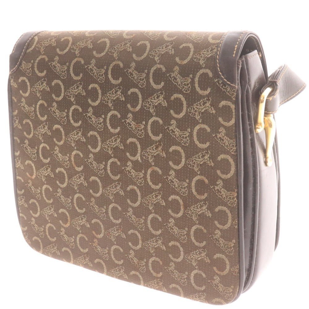 ■ セリーヌ ショルダーバッグ 鞄 Cマカダム レディース ブラウン