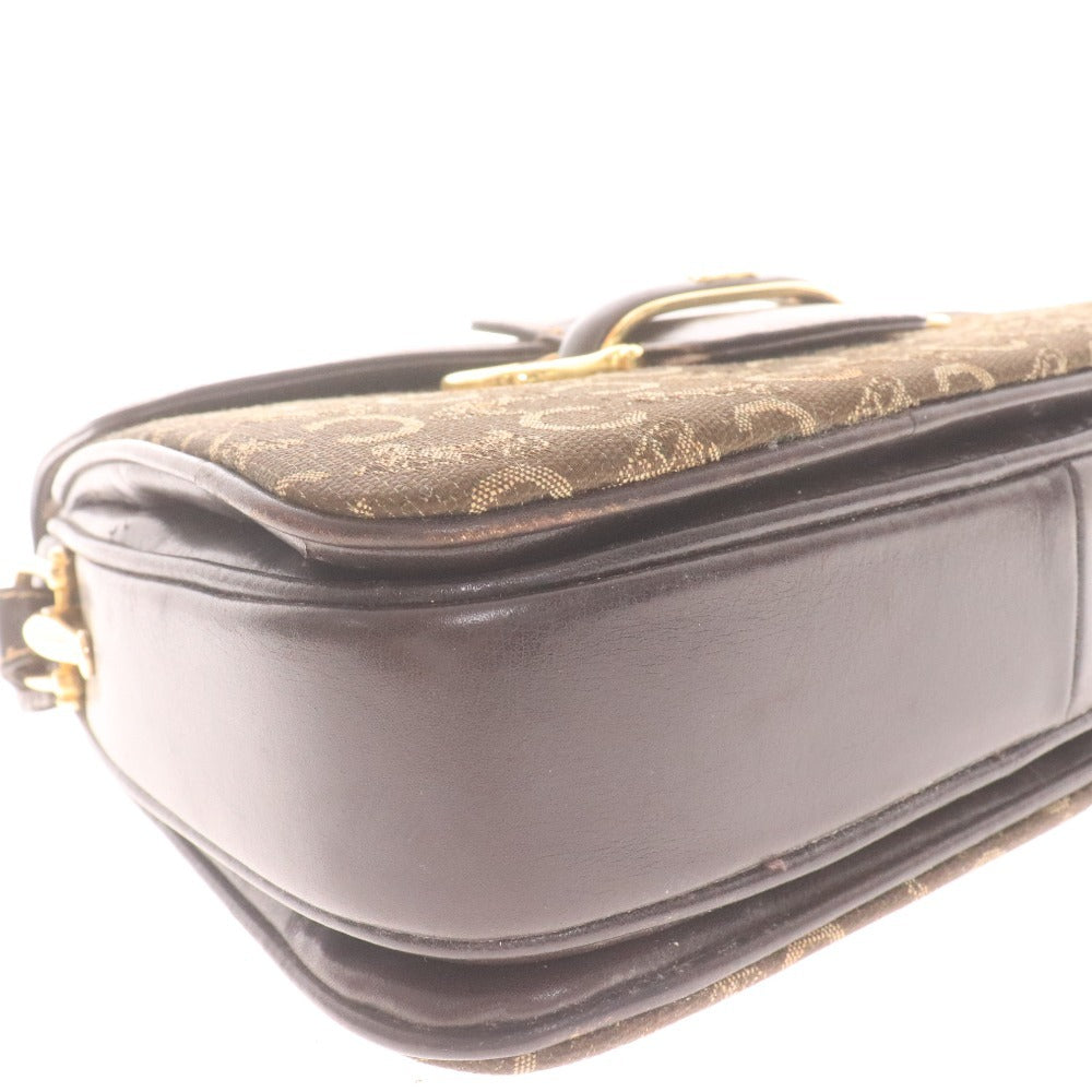 ■ セリーヌ ショルダーバッグ 鞄 Cマカダム レディース ブラウン