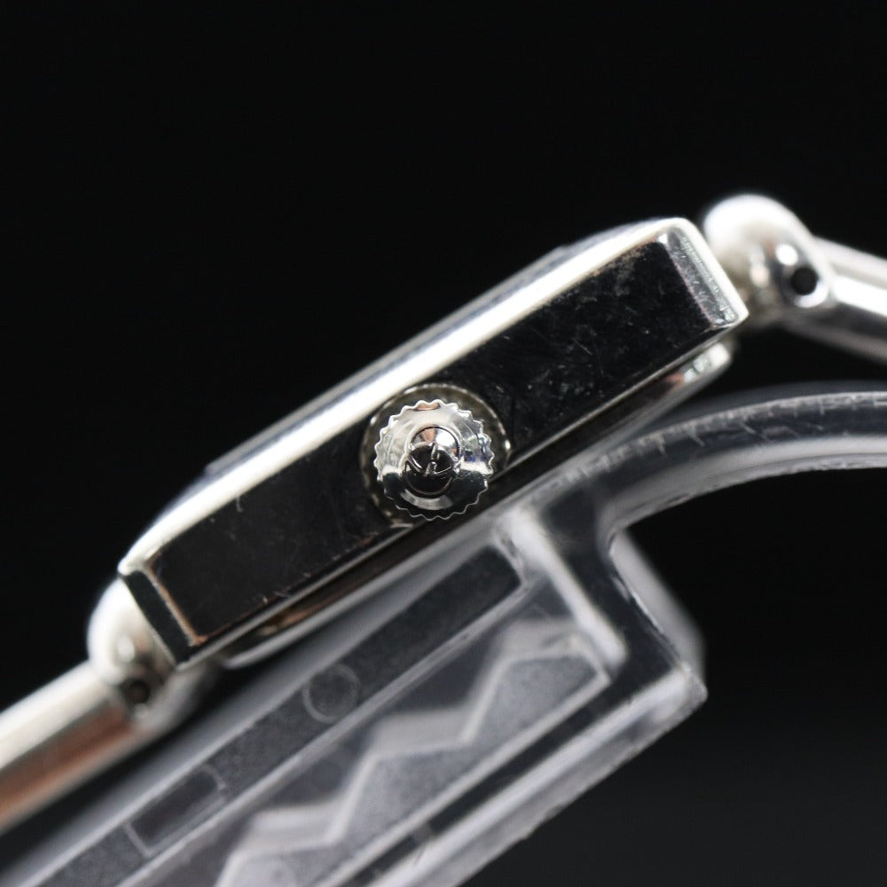 ■ Gucci Watch 1900L Square Quartz 24.3g Women's Silver Dial Light Blue Junk