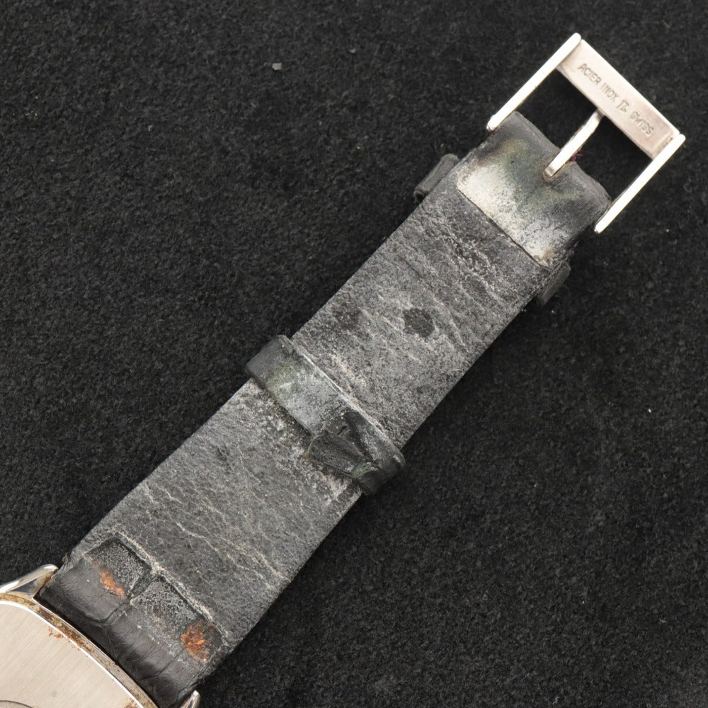 ■ OMEGA Omega Watch Seamaster Seamaster Square Type Swiss Made Silver Dial Quartz Men's Ladies Untested