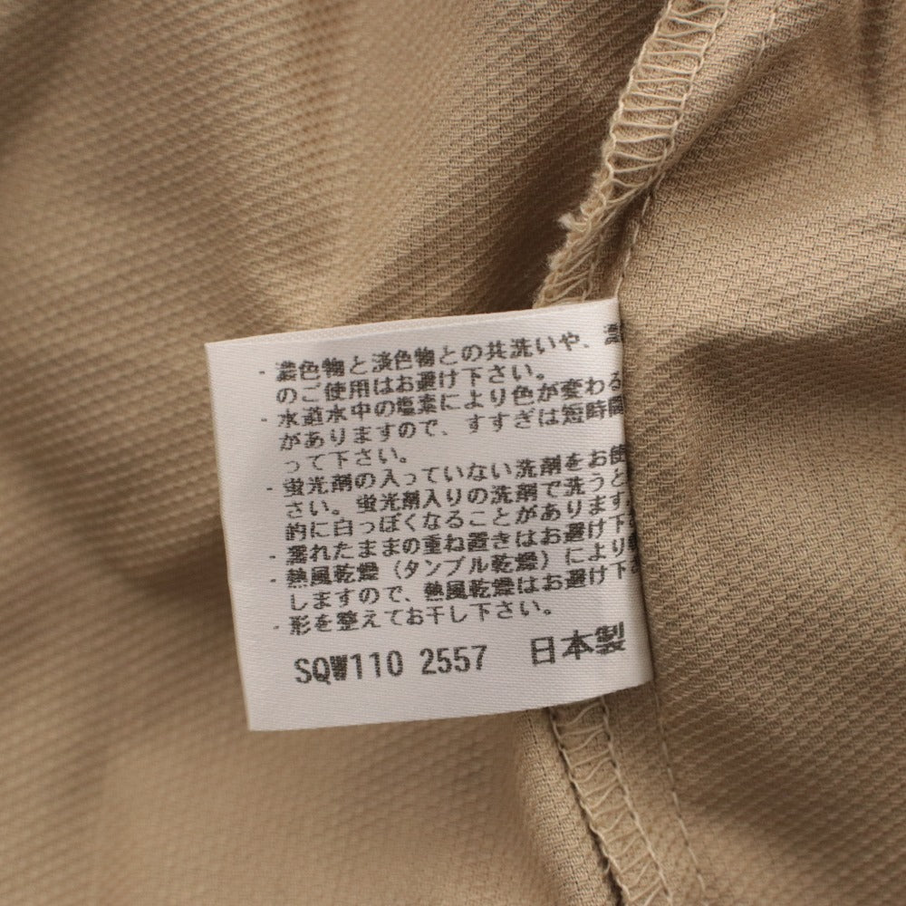 ■ BURBERRY LONDON バーバリー 紳士パジャマ セットアップ シャツジャケット 長袖 イージーパンツ ルームウェア メンズ LB ベージュ系
