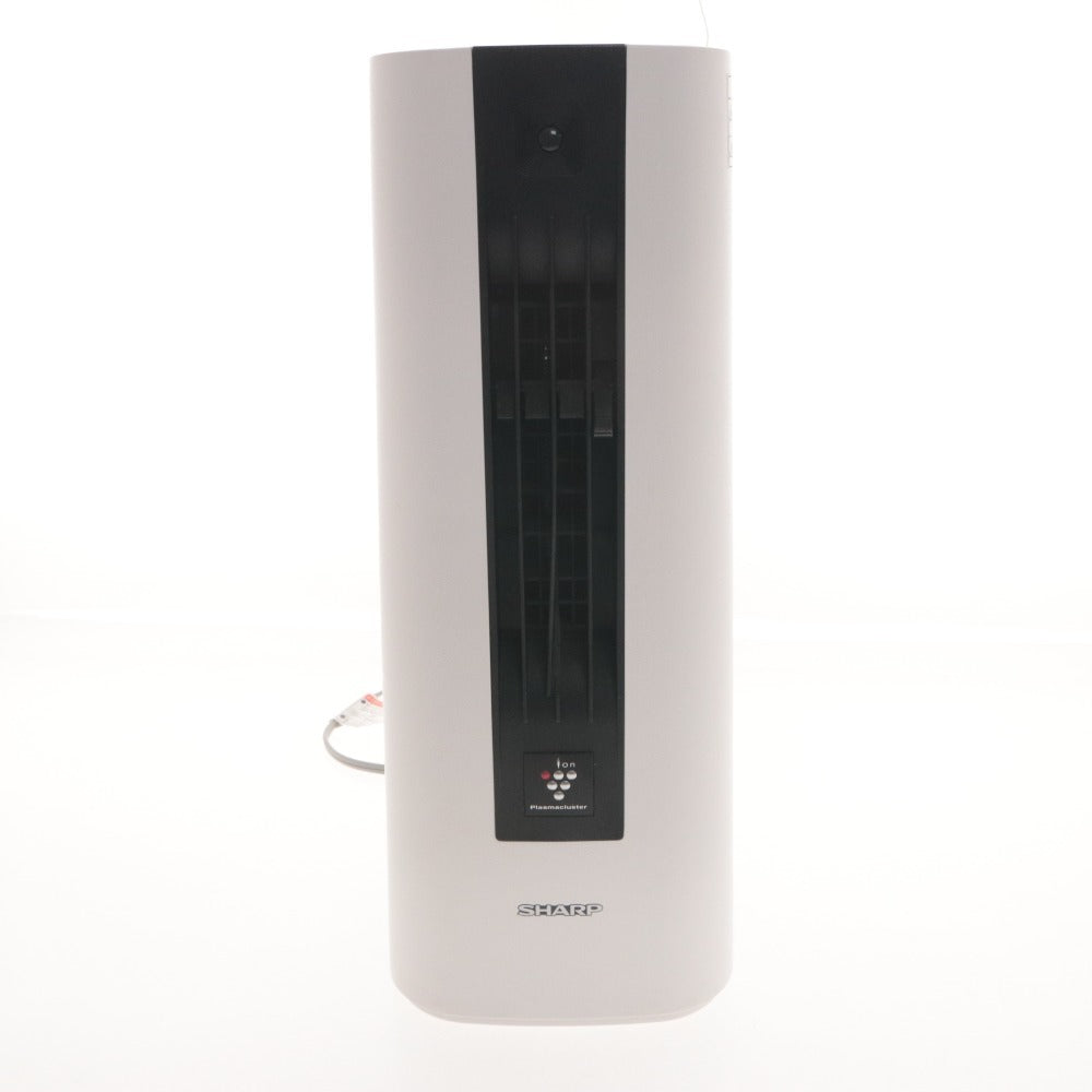 ■ SHARP シャープ セラミックファンヒーター HX-SS1-W プレミアムホワイト プラズマクラスター7000搭載 コンパクト 暖房機 動作確認済み