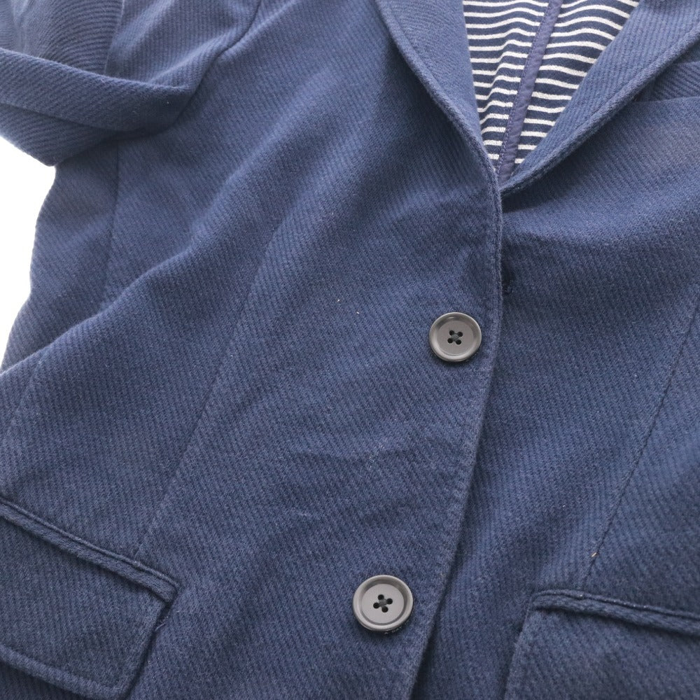 ■ ユナイテットアローズ A DAY IN THE LIFE ジャケット 長袖 トップス 綿100％ メンズ M ネイビー