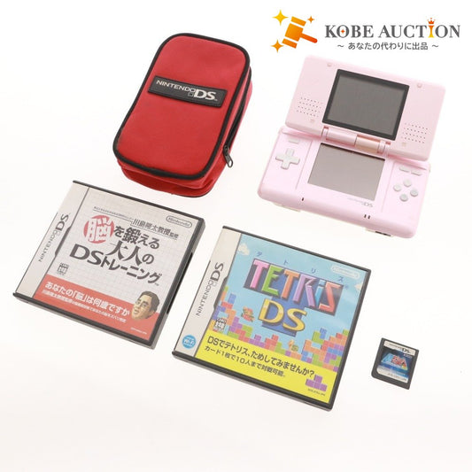 ■ ニンテンドーDS NTR-001 本体 ソフト 4点セット まとめ売り テトリス 脳を鍛える大人のDSトレーニング 超ネプリーグ 通電確認済み
