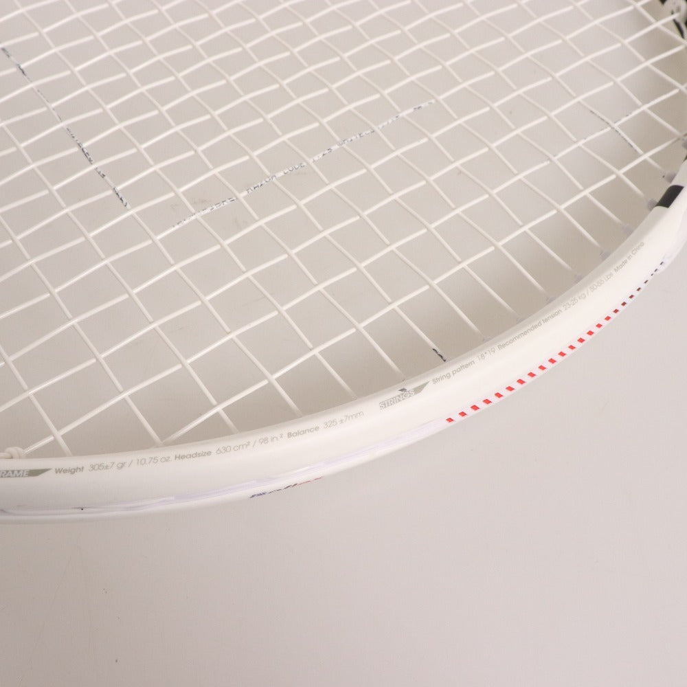 ■ Tecnifibre Tennis Racket T-FIGHT 305 Hard Tennis G2 White