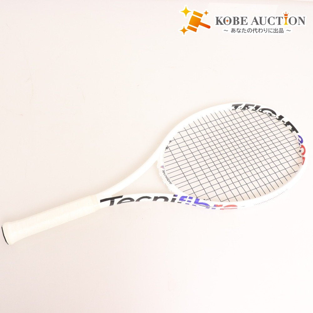 ■ Tecnifibre Tennis Racket T-FIGHT 305 Hard Tennis G2 White with Bag