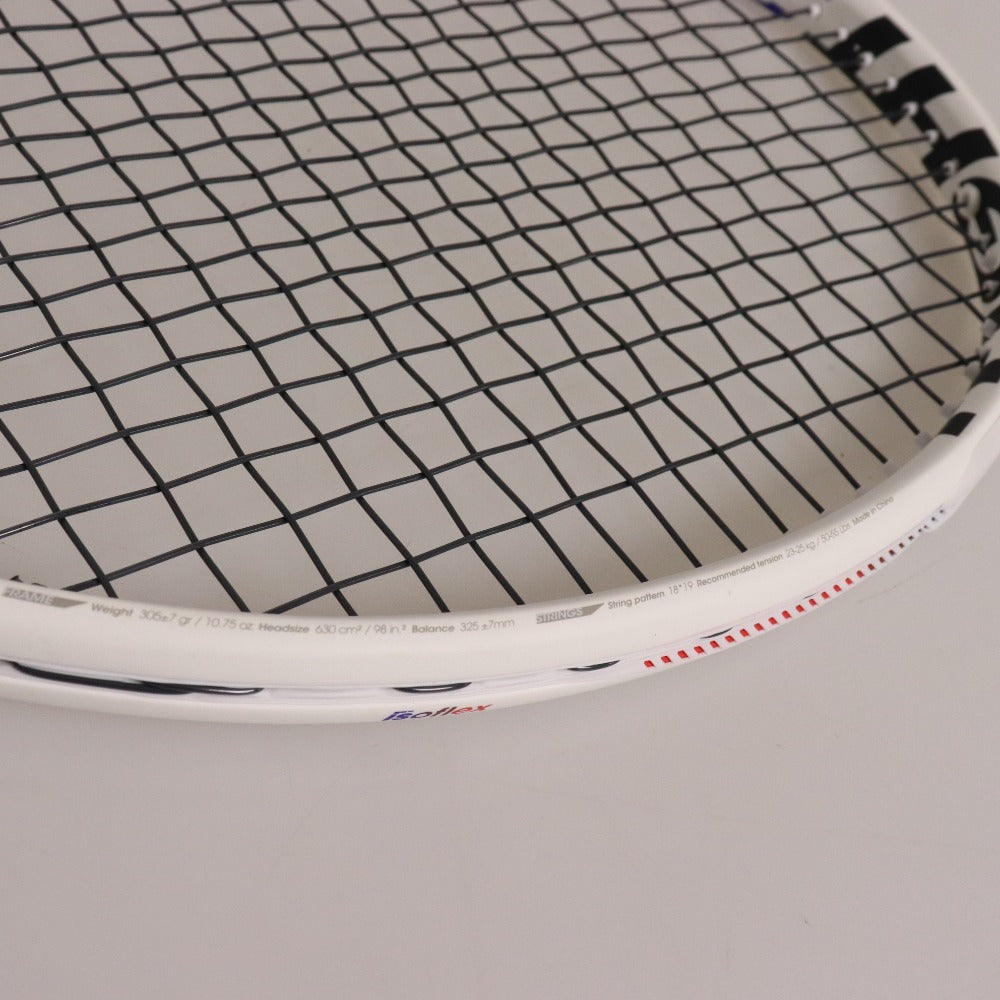 ■ Tecnifibre Tennis Racket T-FIGHT 305 Hard Tennis G2 White with Bag