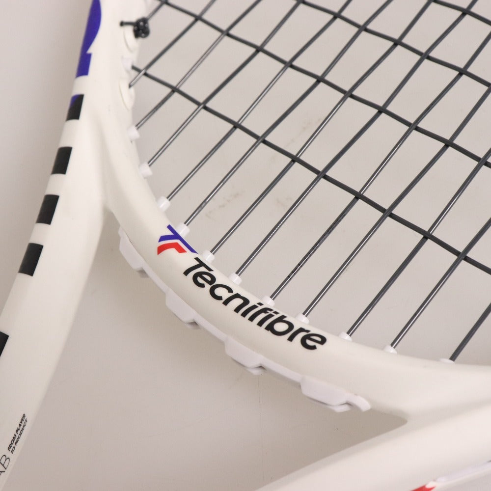 ■ Tecnifibre Tennis Racket T-FIGHT 305 Hard Tennis G2 White with Bag