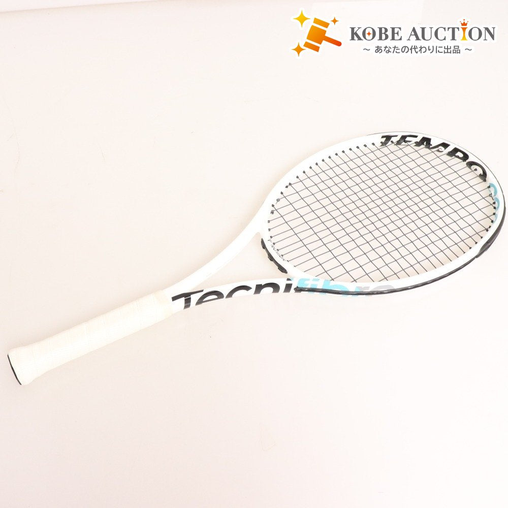 ■ Tecnifibre Tennis Racket TEMPO 298 Hard Tennis G2 White with Bag