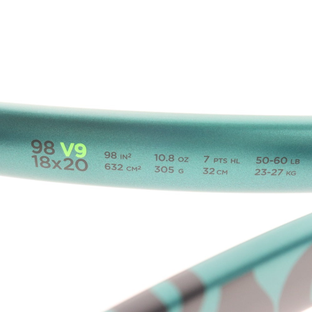 ■ ウィルソン テニスラケット ブレードV9 硬式テニス G2 18×20 98インチ 305ｇグリーン 付属品付き 未使用