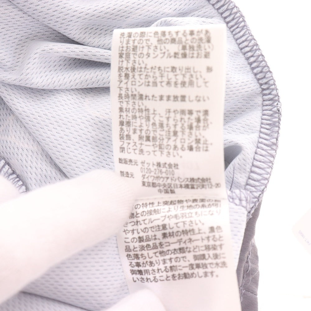 ■ FILA フィラ テニスウェア キャロットパンツ ボトムス ラケット柄 総柄 ロゴ プリント レディース M グレー タグ付き 未使用