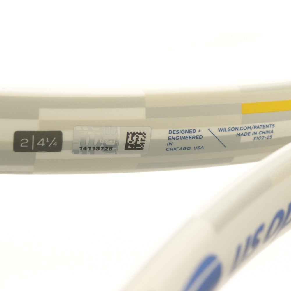 Wilson Shift 99 V1 Tennis Racket, 2025 US Open Model, 99-inch, 300g, G2, Full Length, White