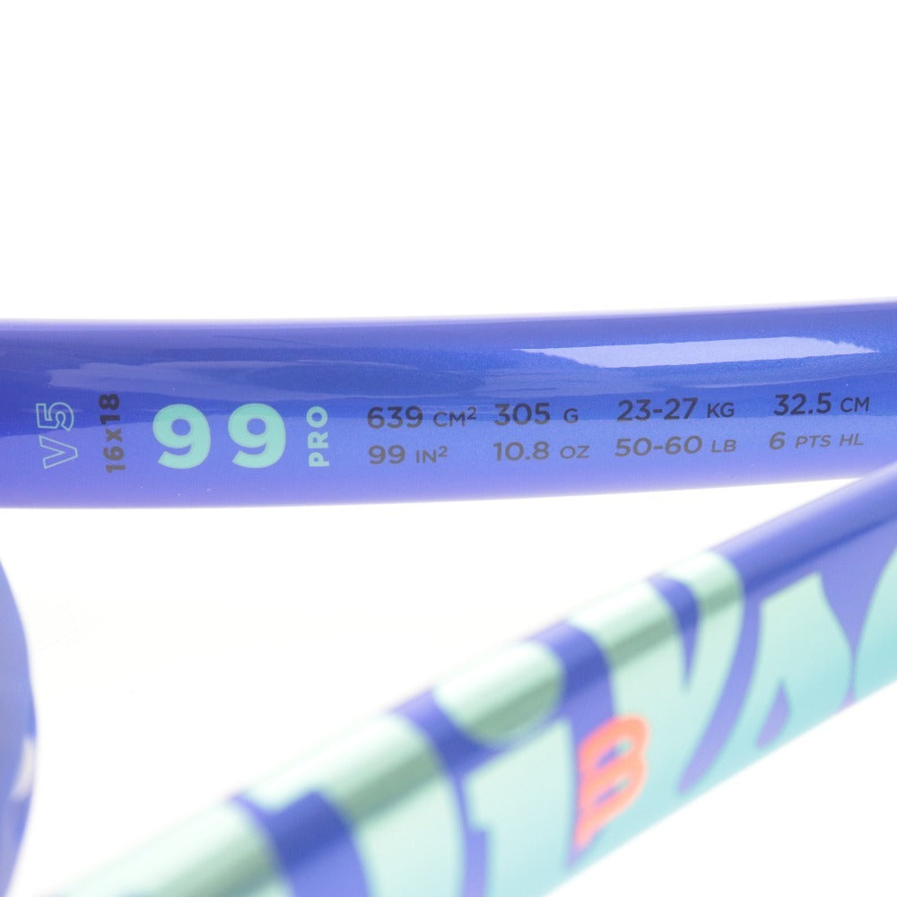 ■ Wilson ウィルソン 硬式テニスラケット ウルトラ99プロ ULTRA PRO 99 V5 2025年モデル 99インチ 305g 16x18 G2 全長68.5cm ブルー