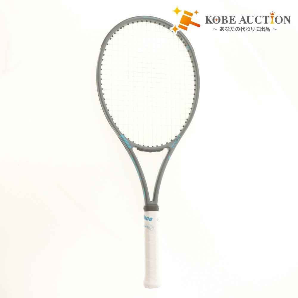 ■ PRINCE TOUR 100 Tennis Racket (7TJ252 PL 855), 100-inch, 290g, 16x19 G1, 68.5cm Long, Navy