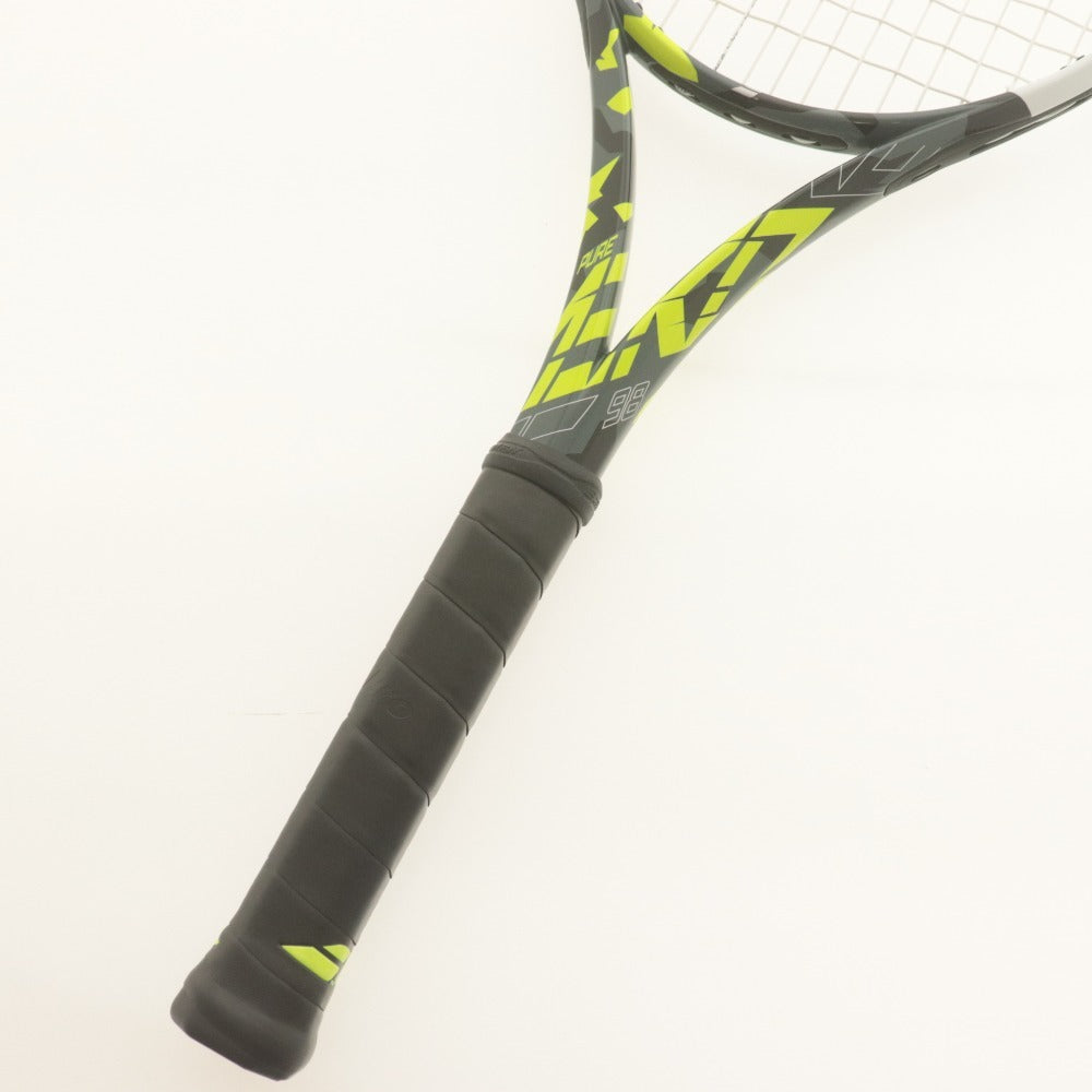 ■ Babolat バボラ 硬式テニスラケット Pure AERO98 ピュアアエロ98 旧モデル 305g 98sq.in G1 全長68.5cm ガットあり イエロー 等