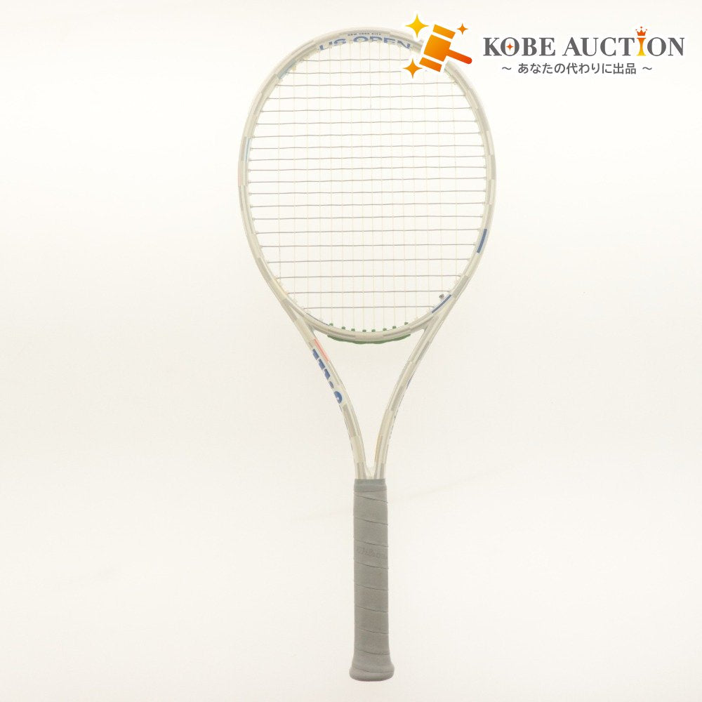 ■ ウィルソン 硬式テニスラケット SHIFT 99 V1 US OPEN 2025 シフト USオープンモデル G2 99インチ 300g 全長68.5cm ガット有 白 等