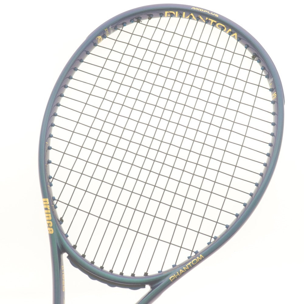 ■ prince プリンス 硬式テニスラケット PHANTOM 100 7TJ232 ファントム G1 100インチ305g 全長68.5cm ガット有 ブルーグリーン系