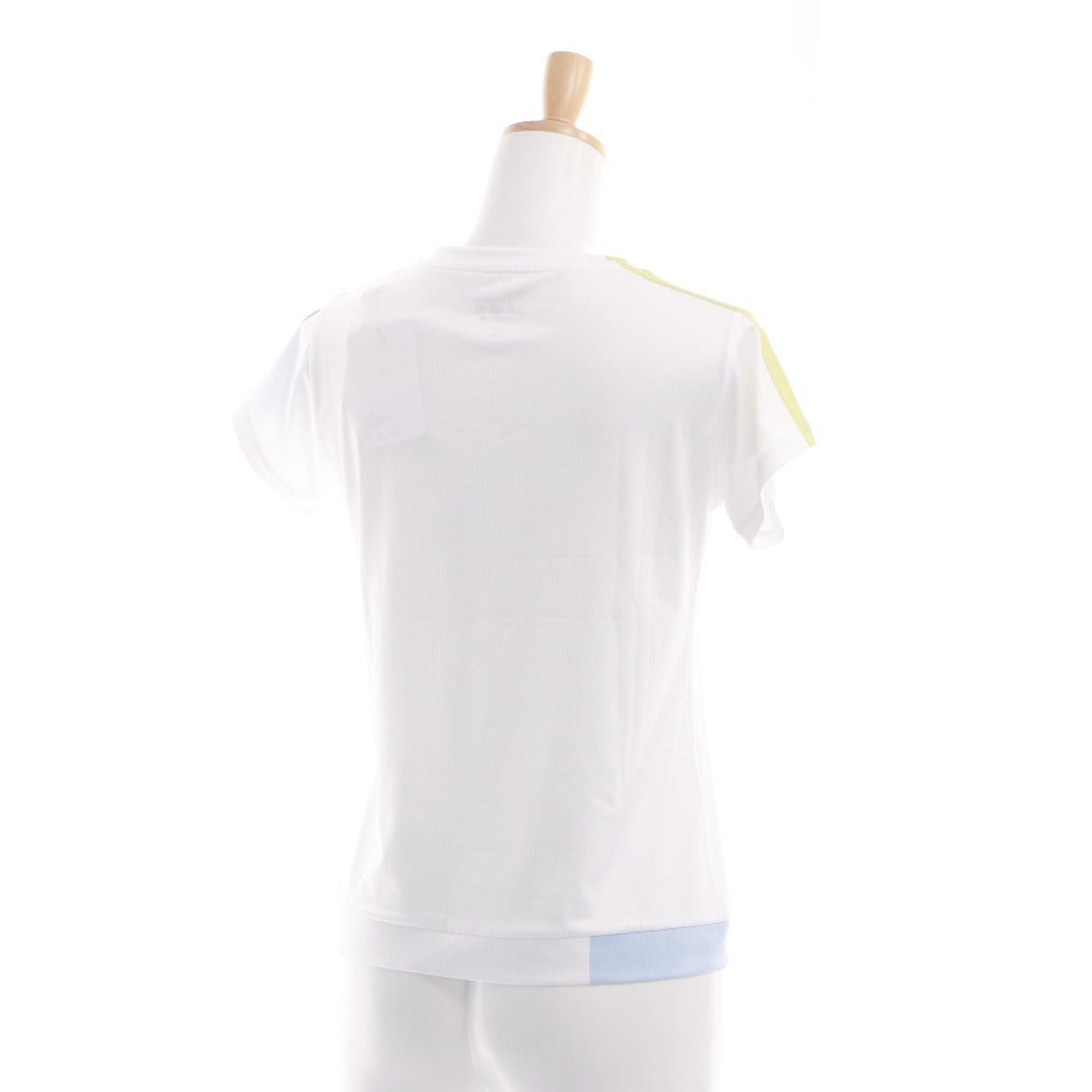 ■ Admiral 半袖Tシャツ トップス カラーアソートブロッキングTEE ATLA628 スポーツ テニスウエア レディース S 白 等 タグ付き 未使用