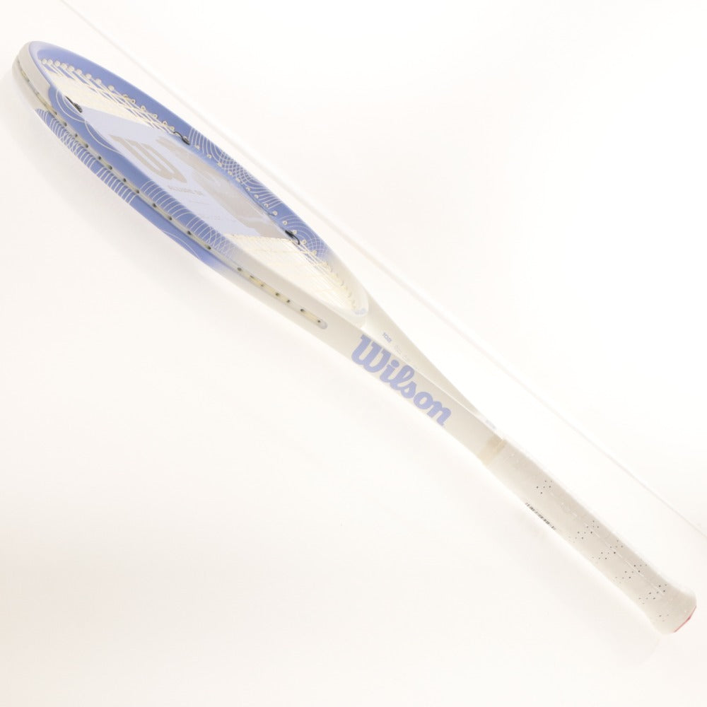■ Wilson ウィルソン テニスラケット ALLURE SE TNS RKT VIOLET 1 硬式 267g 全長69.5cm 4 1/8 G1 ライトブルー ガット付き