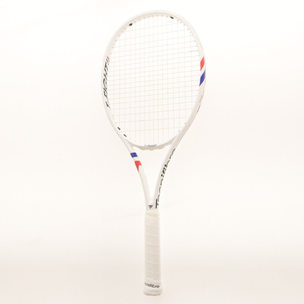 ■ Tecnifibre テクニファイバー テニスラケット TFIGHT 300 硬式 316g 68.5cm 4 1/4-2 G2 ホワイト ガット付き