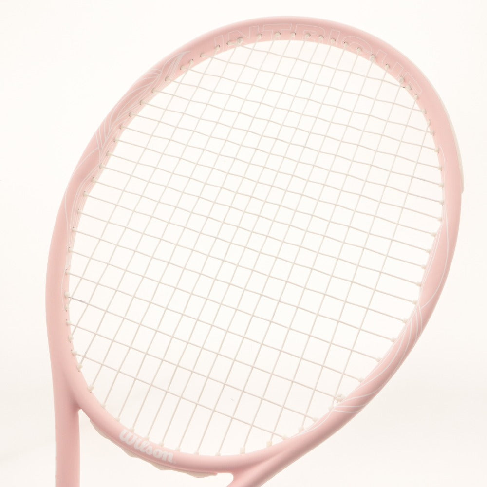 ■ Wilson Tennis Racket Intrigue SE 105, Adult, 288g, 68.5cm, 4 1/4" (G2), Light Pink, Pre-strung