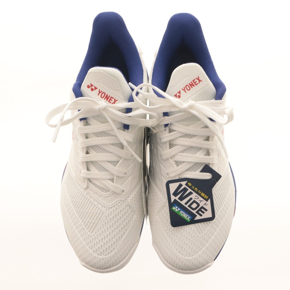 ■ YONEX ヨネックス テニスシューズ 靴 パワークッション アドアクセル ワイド AC SHTAAWA ユニセックス 23.5cm ホワイト 未使用 箱付き