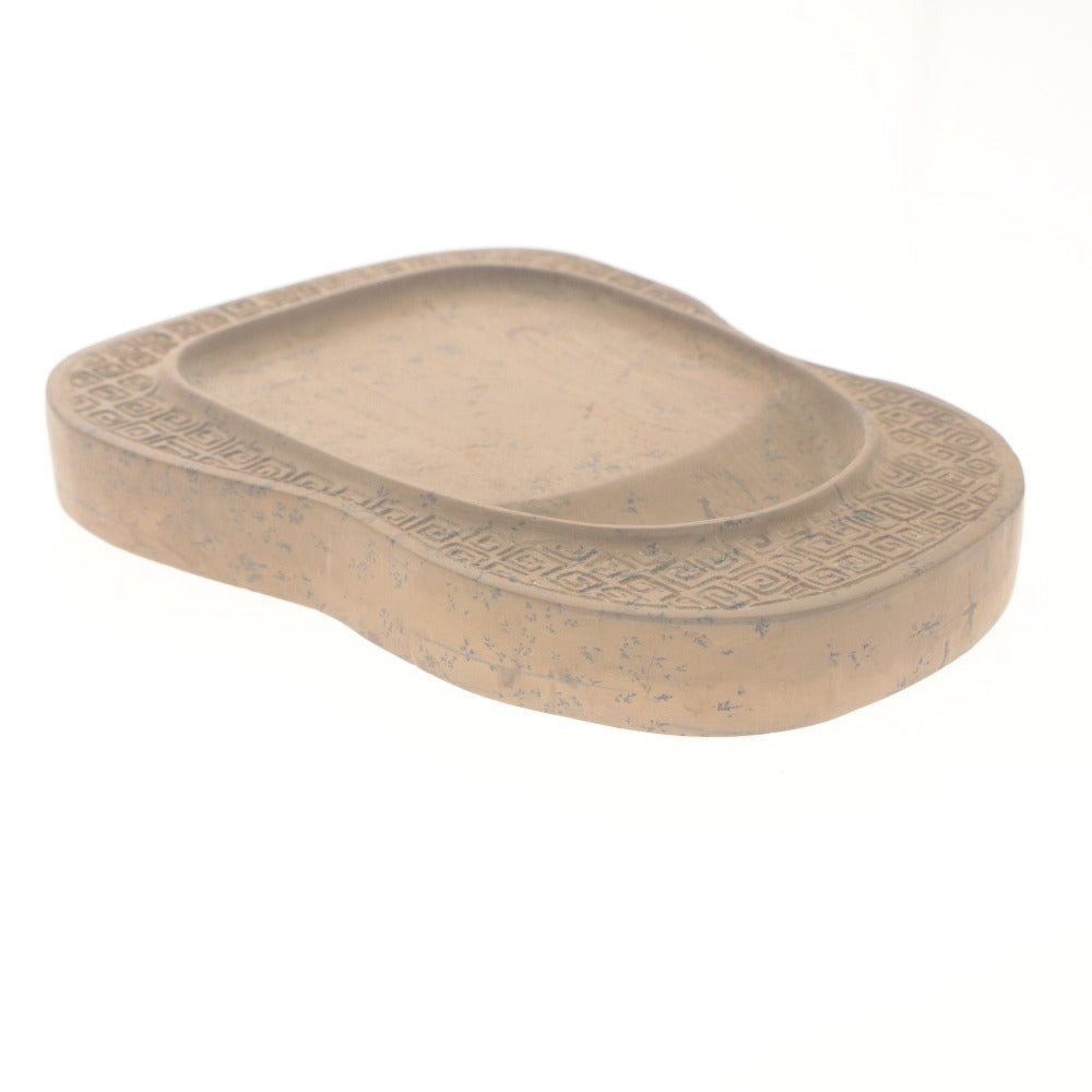 ■ Kokeiseki Inkstone, Nizan Inkstone - Set of 2 - Inkstones Calligraphy Tools Art Collectibles - With Box and Wooden Box