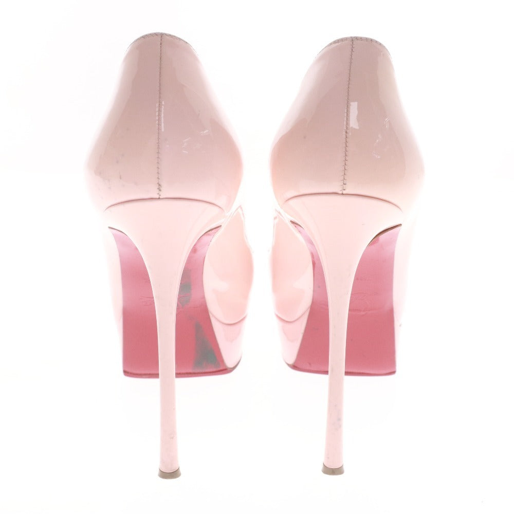 ■ クリスチャンルブタン Christian Louboutin パンプス サンダル 靴 ハイヒール オープントゥ レディース 37 (24.0cm相当) ピンク