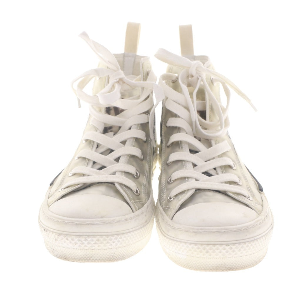 ■ ディオール Dior スニーカー シューズ 靴 オブリーク B23 ハイトップスニーカー ハイカット レディース 37 (24.0cm相当) ホワイト