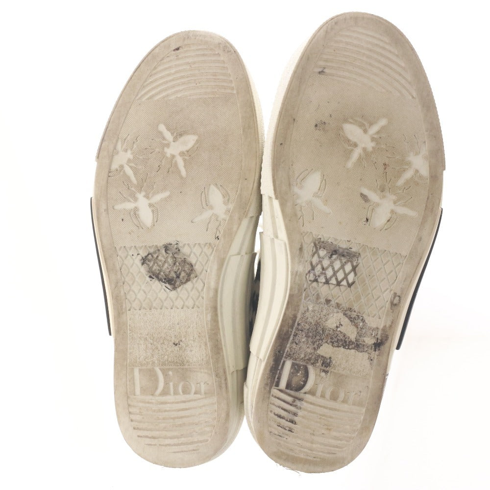 ■ ディオール Dior スニーカー シューズ 靴 オブリーク B23 ハイトップスニーカー ハイカット レディース 37 (24.0cm相当) ホワイト