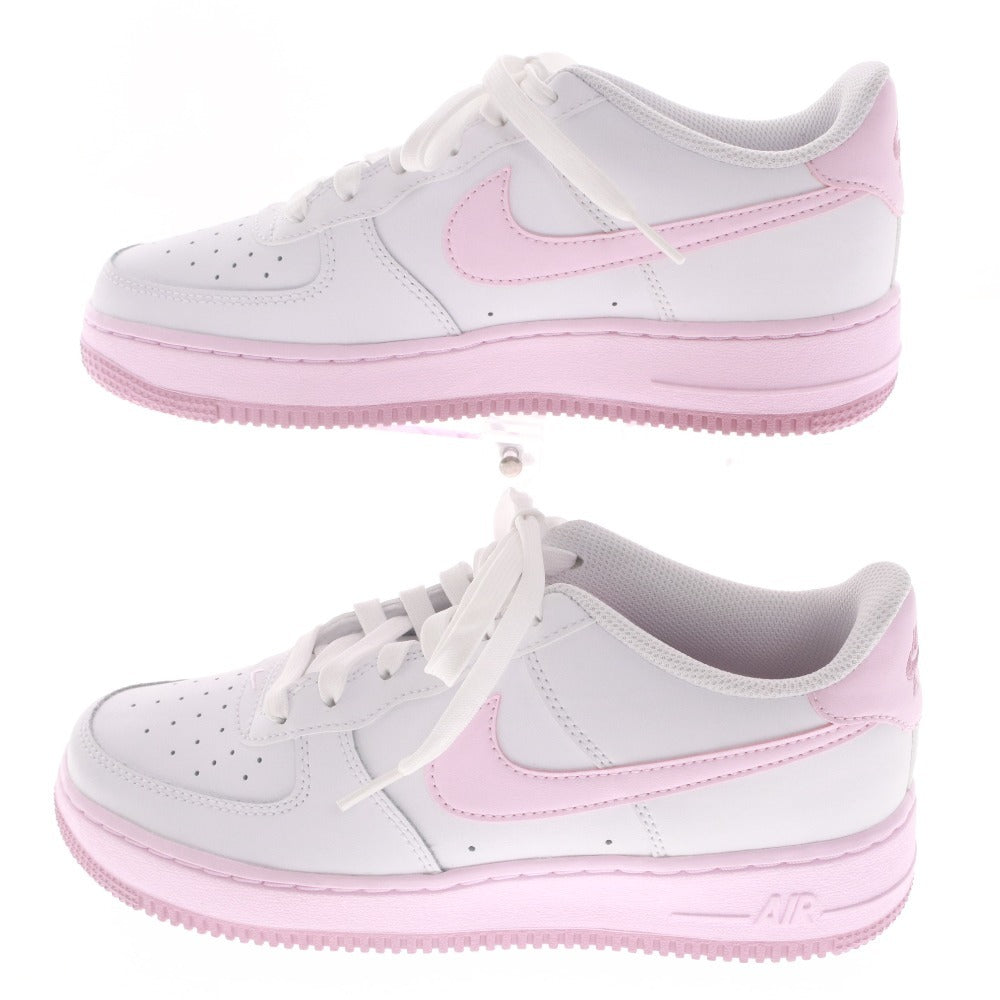 ■ ナイキ NIKE スニーカー シューズ FV5948-100 靴 エア フォース 1 GS レディース 24.0cm ピンク ホワイト