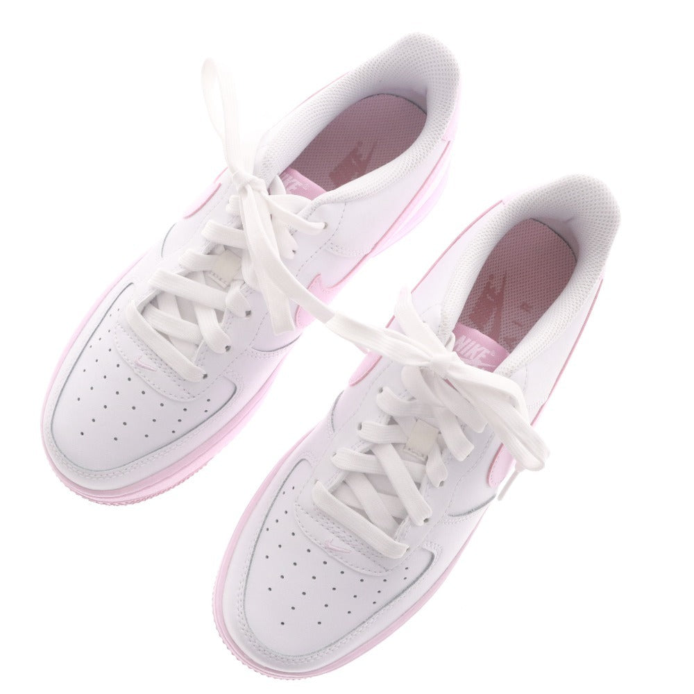 ■ ナイキ NIKE スニーカー シューズ FV5948-100 靴 エア フォース 1 GS レディース 24.0cm ピンク ホワイト