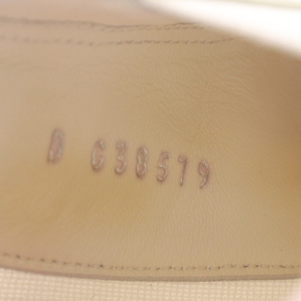 ■ CHANEL シャネル ショート ブーツ シューズ 靴 無地 ココマーク レディース 37C (23.5cm~24.0cm相当) アイボリー系 袋付き